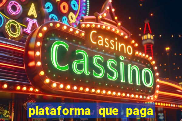 plataforma que paga no cadastro fortune tiger